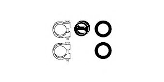 HJS 82 35 8151 Mounting Kit, exhaust system